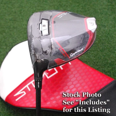 TaylorMade 2023 Stealth 2 Plus Driver LEFT HAND 10.5º Kai'li Red 60s Stiff NEW - Image 1 of 4