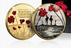 The War Poppy Remember And Reflect Coin Remember And Reflect War Poppy Coin