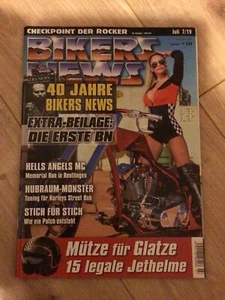 BIKERS NEWS 07/19 vom Juli 2019 - Hells Angels MC - 40 Jahre Bikers News - usw. - Bild 1 von 1