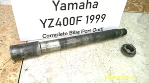 YAMAHA YZ400FL  WR250F WR400F YZ400 98-01 Front Axle Bolt & Nut 5BE-25181-00-00 - Picture 1 of 3