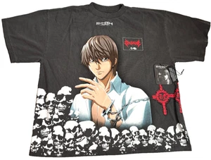 Civil Regime x Death Note 199x Oversized Tee Shirt Adult Size Large Vintage Wash - Picture 1 of 8