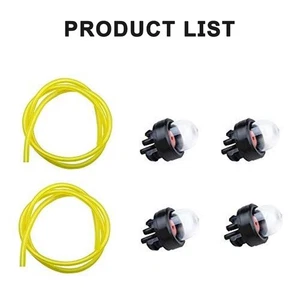 Replace Primer Bulb with Fuel Line for Trimmer for Husqvarna 123L 225 232L 227L - Picture 1 of 5
