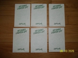 Teenage Mutant Ninja Turtles 6 Notizblöcke Vintage 1990 - Bild 1 von 1