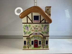 Lenox Canterbury Crossing Tea Canister 1995  - Picture 1 of 6