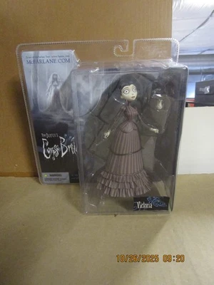 McFARLANE TOYS Tim Burton's Corpse Bride Victoria Figure New! Sealed! 2005 NOS - Image 1 of 4