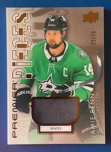 2024-25 JAMIE BENN UD Premier Pieces Skates #'d 12/15 No. PRP-JB Dallas Stars - Picture 1 of 4
