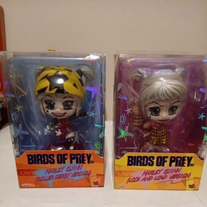 Hot Toys Cosbaby Harley Quinn Roller Derby & Lock & Load Version Birds of Prey - Picture 1 of 5