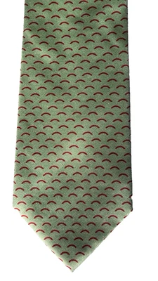 Corbata Vineyard Vines Para Hombre Pura 100% Seda Navidad Verde y Rojo EE. UU. Foto 1 de 4