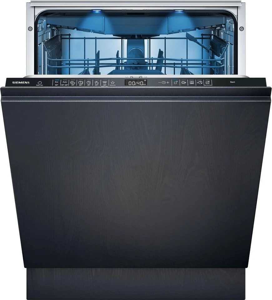 Siemens iQ500 SX65ZX07CE 60cm Vollintegrierter Geschirrspüler - Schwarz
