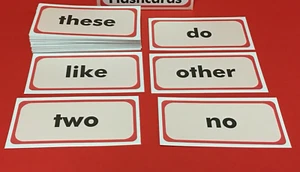 Fry's First Hundred Words - Fry Flash Cards - 100 cards (student kit) - Picture 1 of 3