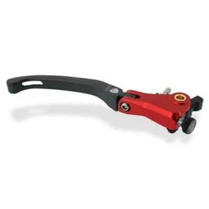 CNC Racing matt brake lever Carbon Red Race Ducati Multistrada 1260 2018-2020 - Picture 1 of 5