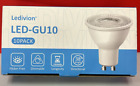 Ledivion GU10 LED Bulbs Dimmable 3000K 4.7W 345 Lumen Pack of 10