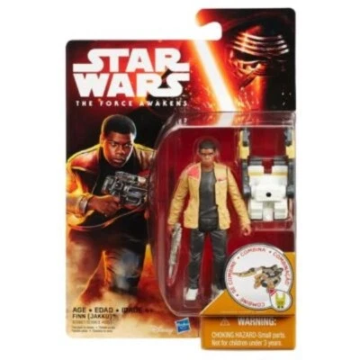 NEW HASBRO STAR WARS THE FORCE AWAKENS FINN (JAKKU) B3967 - image 1 of 2