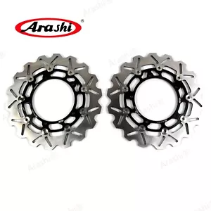 Rotor de disco de freno delantero 298 mm compatible con Yamaha FZ6 FAZER S2 2007-2009 XJ6 600 2009-2013 - Imagen 1 de 7