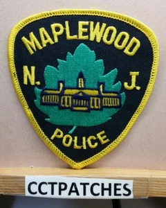 MAPLEWOOD, NEW JERSEY POLICE SHOULDER PATCH NJ - Picture 1 of 2