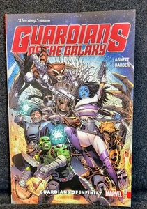 GUARDIANS OF THE GALAXY|GUARDIANS OF INFINITY TPB (MARVEL COMICS 2016). - Picture 1 of 2
