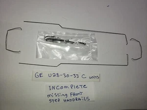 U28C AS IS INCOMPLETE HANDRAILS STANCHIONS SET HO Athearn GE U28C ,U30C, U33C - Picture 1 of 7