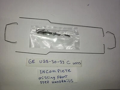 U28C AS IS INCOMPLETE HANDRAILS STANCHIONS SET HO Athearn GE U28C ,U30C, U33C - Image 1 of 4