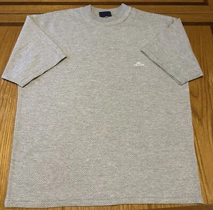 Vintage Mens Robe Di Kappa Knit Shirt Grey Logo T-Shirt Size X-Large - Picture 1 of 16
