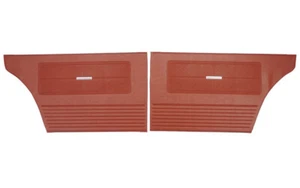1962 1963 Chevrolet Nova 4 Door Sedan & Station Wagon Rear Door Panels - Picture 1 of 1