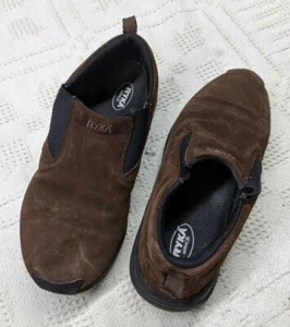 Women's Size 10M Ryka Cascade Suede Distance Sneakers, Leather Upper - Picture 1 of 7
