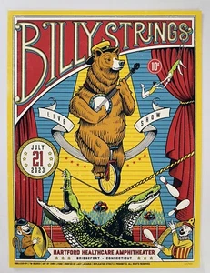 Billy Strings Bridgeport CT Poster Official Silkscreen #’d X/400 Sold Out! - Picture 1 of 10
