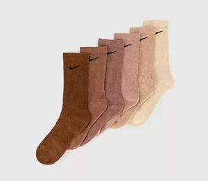 NIKE DAILY PLUS CALZE AMMORTIZZATE ALLENAMENTO CREW CONFEZIONE DA 6 UK 8 - 11 NUOVE ULTIME 1 - Foto 1 di 2