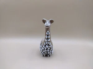 Happy Llama ~ Artisania Rinconada ~ Signed Collectible ~ Clay Ceramic Figurine  - Picture 1 of 7