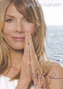Autogramm Schauspieler | Ursula KARVEN | 2009 (Portrait Color) Yoga - Bild 1 von 2