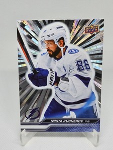 2023-24 Upper Deck Series 1 Base Silver Outburst Nikita Kucherov #162