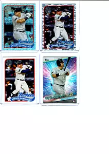 2024 Topps Baseball Series 2 Jasson Dominguez Chrome-Mega Foilboard ++ - Picture 1 of 2