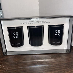 Alicia Keys Soulcare - Sage and Oat Milk Candle Collection - 3x Votive Candle - Picture 1 of 2