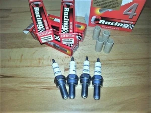 4x BRISK Multipoint Racing Spark Plugs fits: Honda CBR600F, FR, FS y1991-2013 - Picture 1 of 7