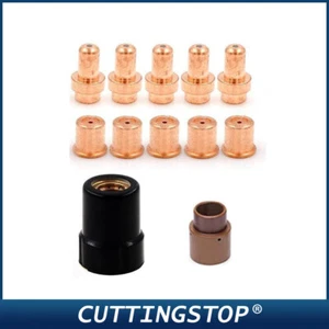 12pc Plasma Consumables Kit for Trafimet CB50 Torch Eastwood Versa-Cut 40 Cutter - Picture 1 of 7