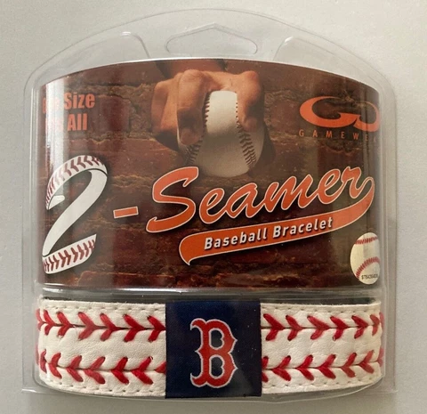 Boston Red Sox- Seamer Baseball Bracelet Cover