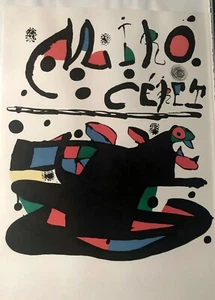 Joan MIRO (1893-1983) Original Lithographie XL ca. 75 x 56 cm - Bild 1 von 7