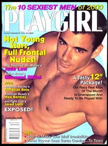 PLAYGIRL MAGAZINE - DECEMBER 2000, DURAN DURAN, Marc REINA, JEREMY, Steve HOOPER - Picture 1 of 20