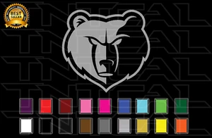 Memphis Grizzlies Decal Sticker Basketball Team Logo NBA Vinyl Car Window Wall - Bild 1 von 2