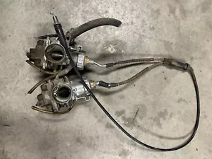 1999 YAMAHA BANSHEE AFTERMARKET CARBS WITH CABLE - Picture 1 of 5