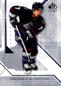 2006-07 SP Authentic #5 Brendan Morrison - Picture 1 of 1