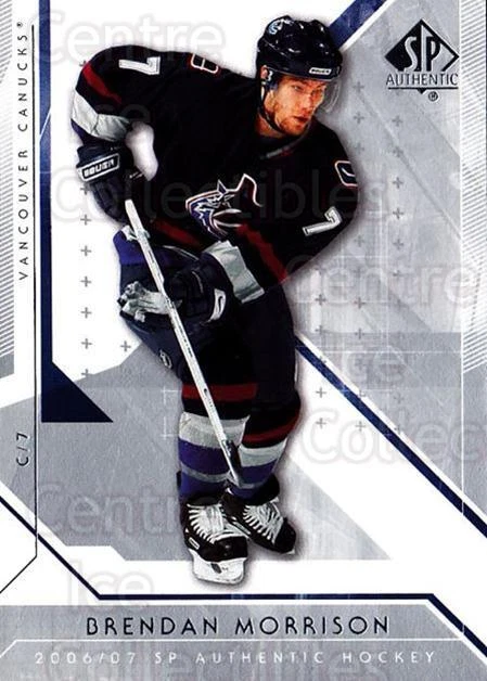 2006-07 SP Authentic #5 Brendan Morrison - Image 1 of 1
