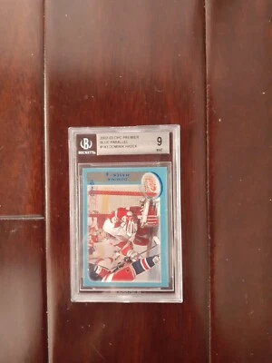 2002 2003 O PEE CHEE BLUE 369/500 Dominik Hasek #143 BGS 9 DETROIT RED WINGS HOF - Image 1 of 2