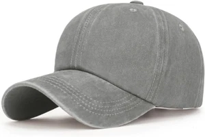 Cappello Da Baseball Uomo Con Visiera Unisex Cotone Regolabile Casuale Berretto  - Foto 1 di 12