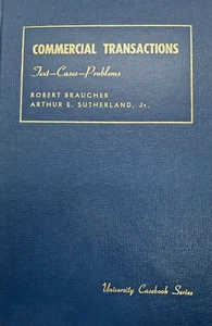 Commercial Transactions Text-Cases-Problems University Casebook Series 1964 - Imagen 1 de 5