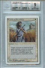 MTG Unlimited Swords to Plowshares BGS 9.0 (9) Mint Magic Card Amricons 1630