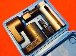 5pc Oxygen O2 Sensor Socket Vacuum Remover/Installer Thread Chaser Hand Tool Kit - Picture 1 of 10