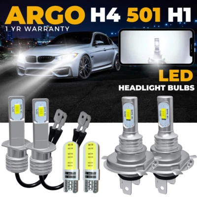 For Vauxhall Vivaro Led White Xenon 6000k Headlight Fog Side Light Bulbs 2001-14 - Image 1 of 4