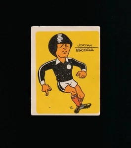 1978 Scotland JORDAN card Argentina 1978 World Cup MUNDIAL EN COLORES - Picture 1 of 2