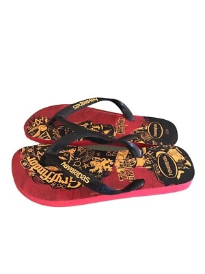 Chanclas Havaianas NIÑOS Unisex Harry Potter (23-24 EUR) EE. UU. 9 Niño NUEVAS con etiqueta Foto 1 de 4