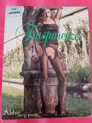 Strumpfhose ouvert von Trasparenze Reizwäsche Netzstrumpfhose Gr (S/M) M/L - Bild 1 von 4